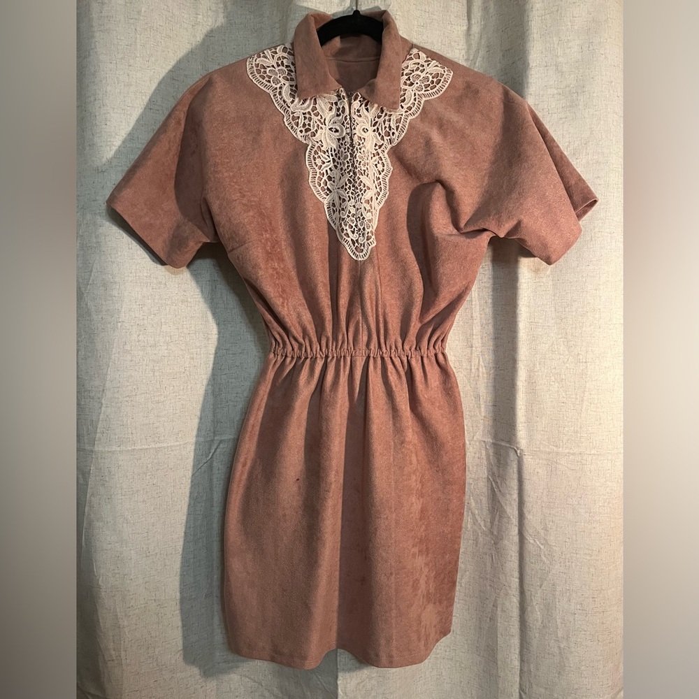 Vintage Dusty Rose Dress